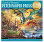 Peter Pauper Press Land of Dragons Foil Puzzle 1000pcs