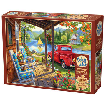 Cobble Hill Puzzles Cobble Hill Lake Life (AI Assistance) Easy Handling Puzzle 275pcs