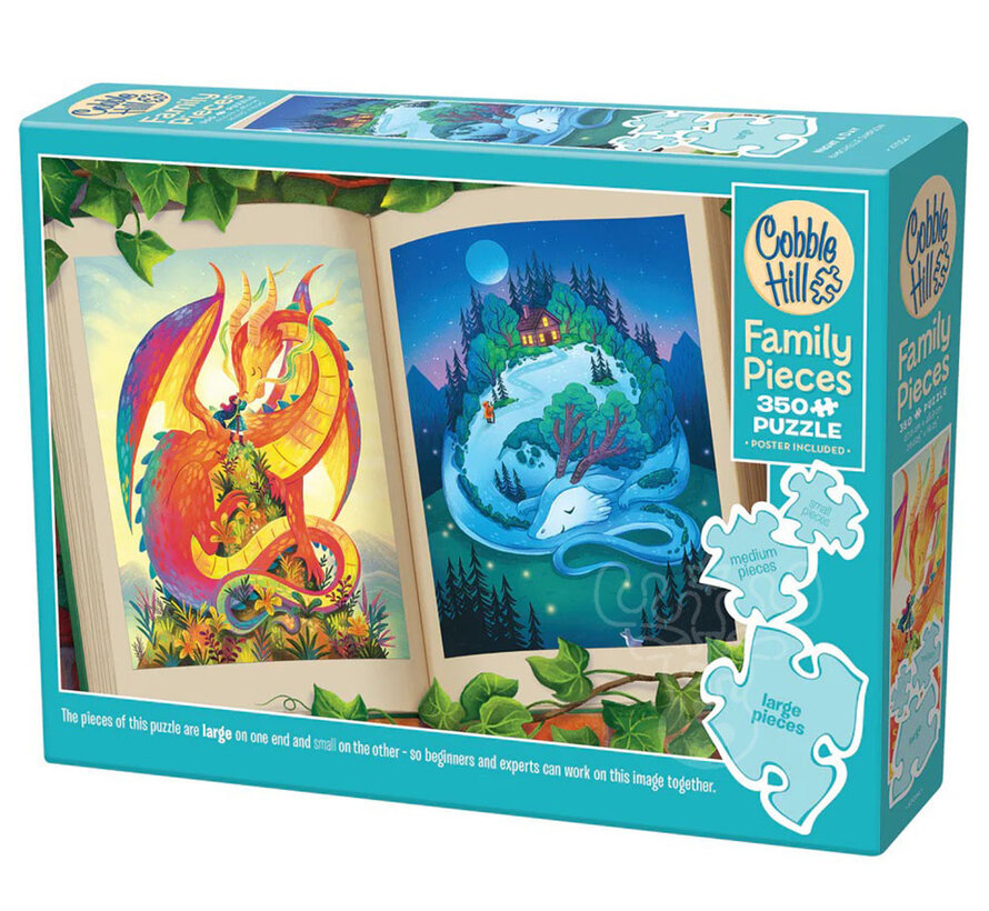Cobble Hill Night & Day Family Puzzle 350pcs