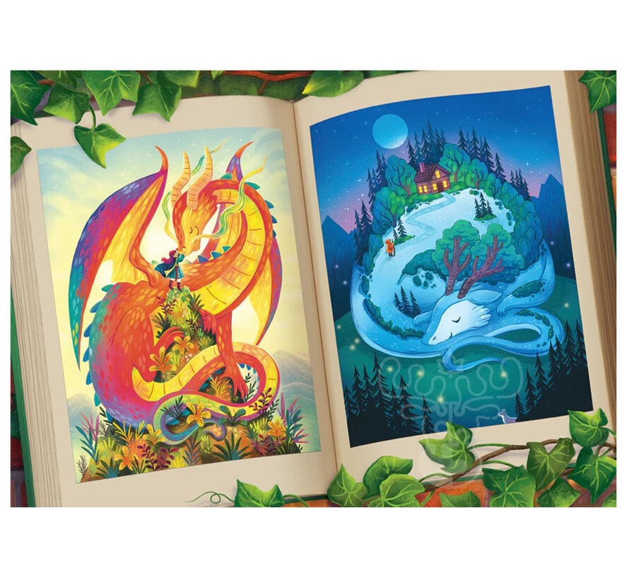 Cobble Hill Night & Day Family Puzzle 350pcs