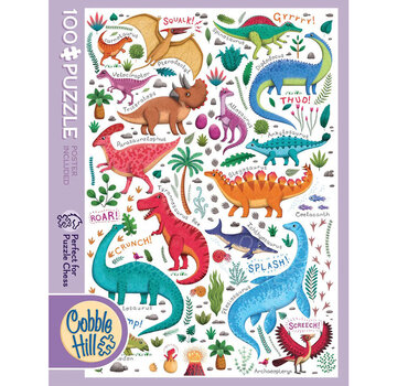 Cobble Hill Puzzles Cobble Hill Rawr! Puzzle 100pcs