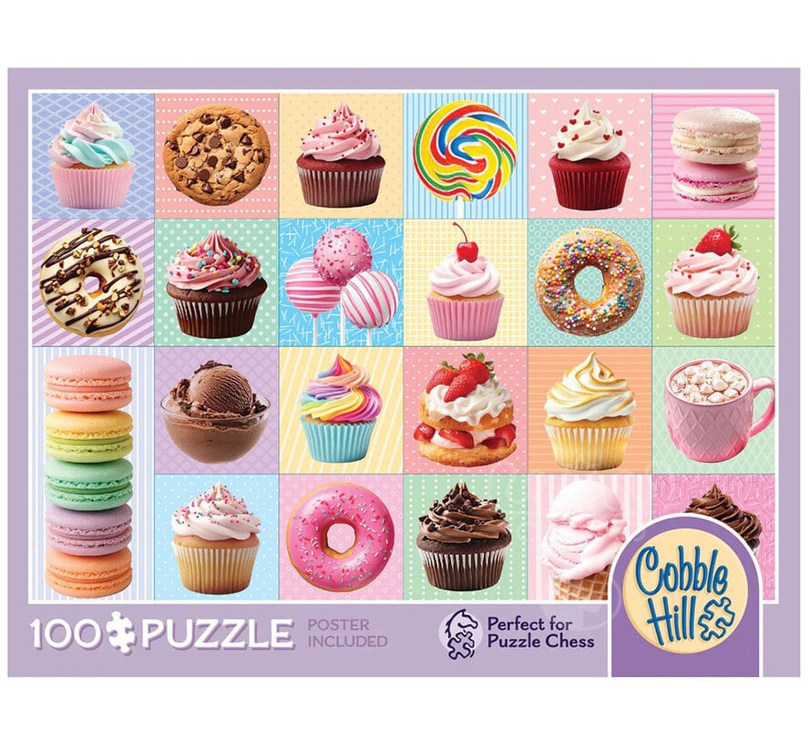 Cobble Hill Yum Yums Puzzle 100pcs
