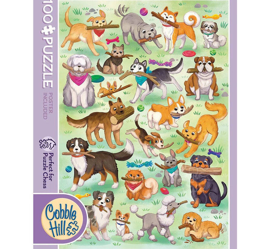 Cobble Hill Fetch! Puzzle 100pcs
