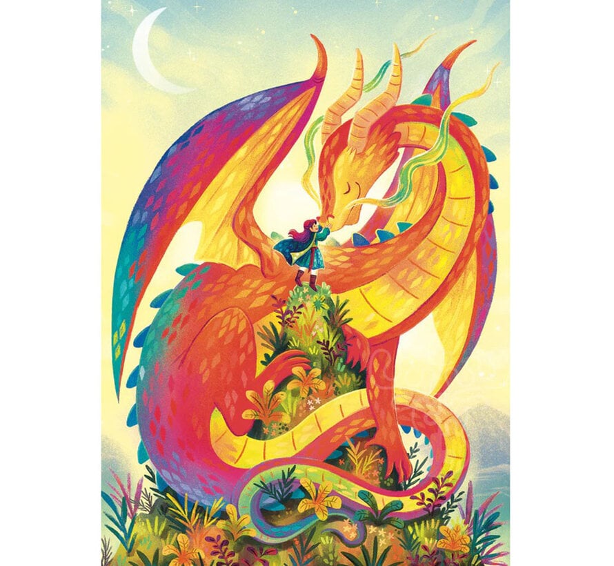 Cobble Hill Rainbow Dragon Puzzle 100pcs