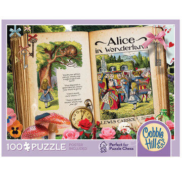 Cobble Hill Puzzles Cobble Hill Once Upon a Time: Alice in Wonderland Puzzle 100pcs