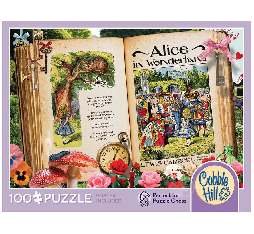 Cobble Hill Once Upon a Time: Alice in Wonderland Puzzle 100pcs