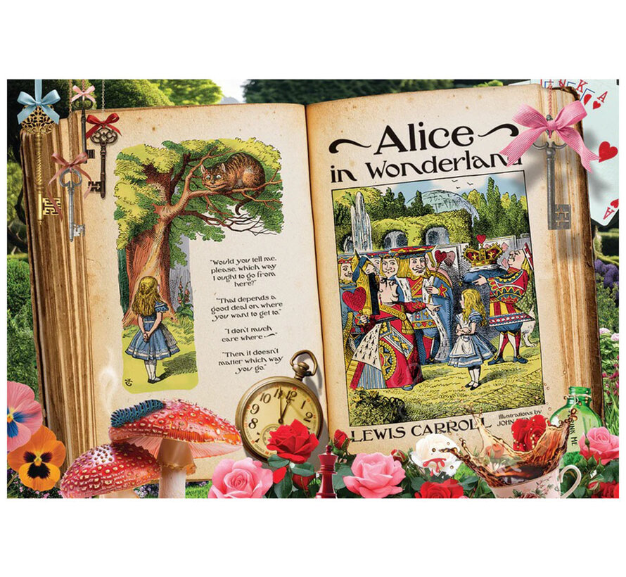 Cobble Hill Once Upon a Time: Alice in Wonderland Puzzle 100pcs