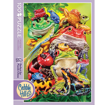 Cobble Hill Puzzles Cobble Hill Frog Business Puzzle 100pcs