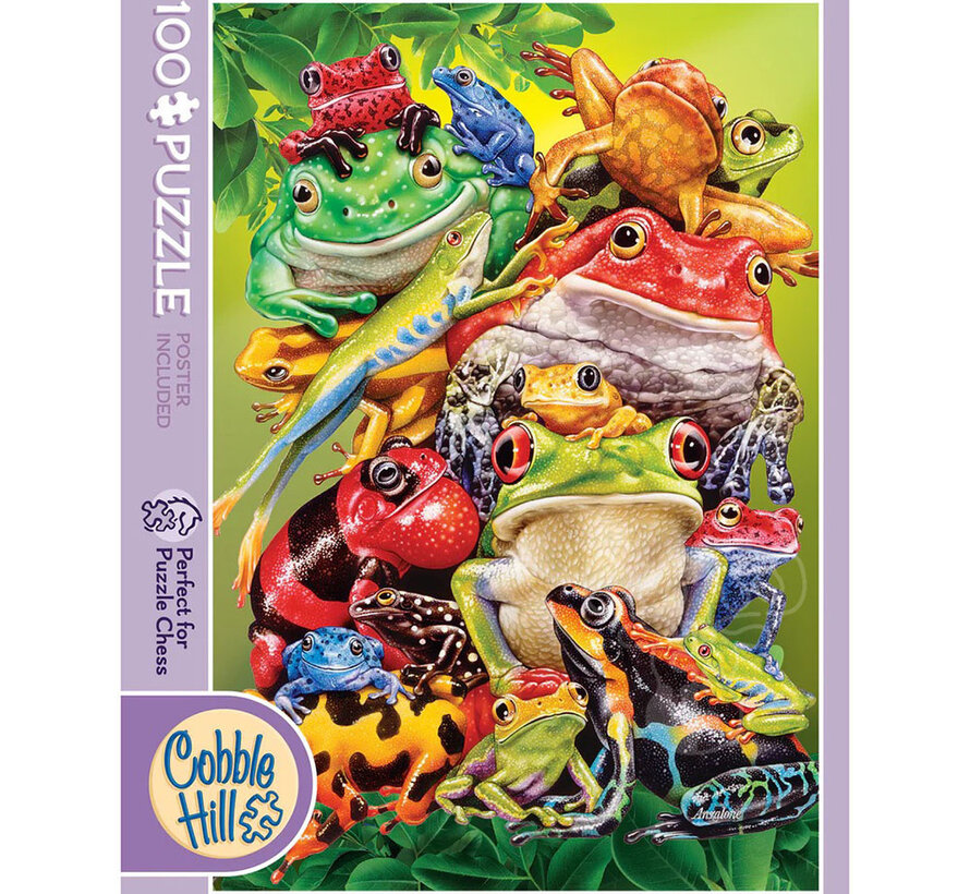 Cobble Hill Frog Business Puzzle 100pcs