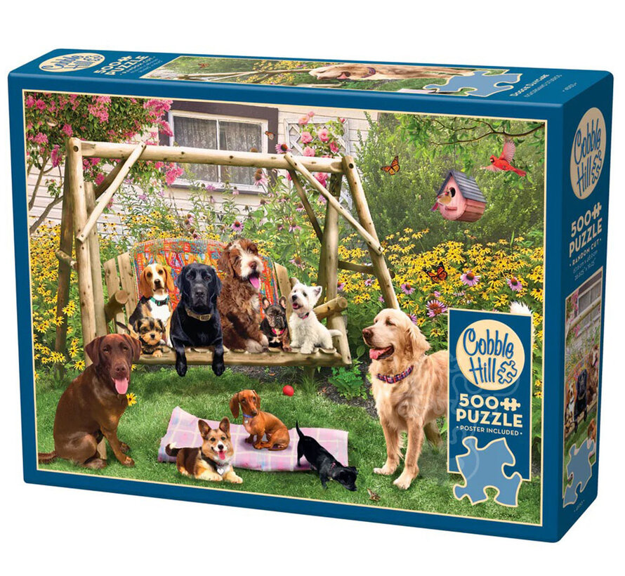 Cobble Hill Doggie Daycare Puzzle 500pcs