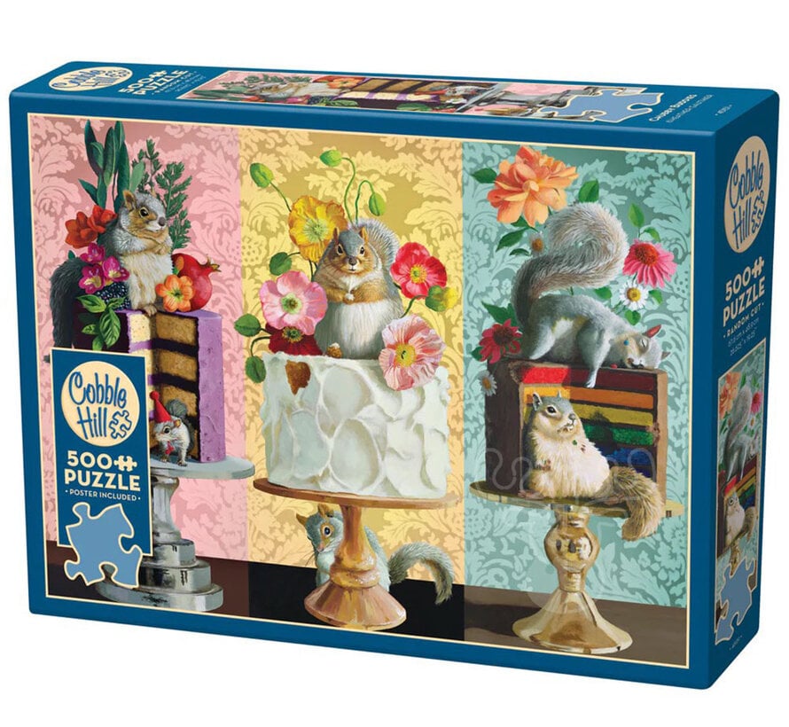 Cobble Hill Chubby Buddies Puzzle 500pcs