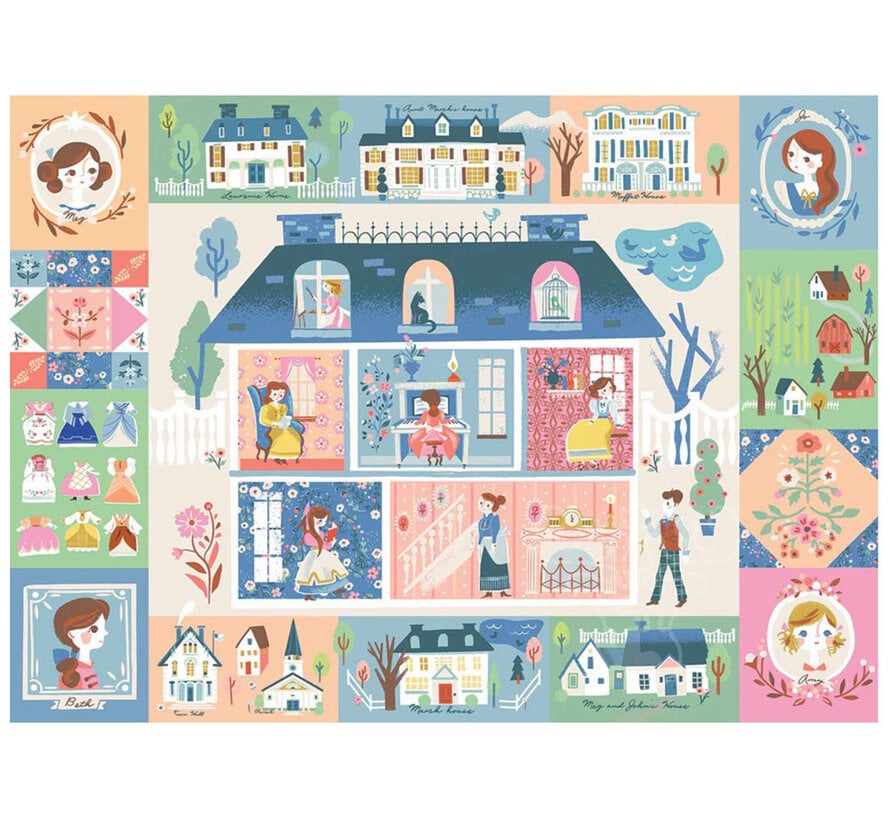 Cobble Hill Little Women Puzzle 500pcs
