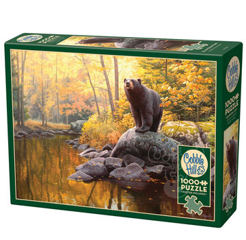 Cobble Hill Puzzles Cobble Hill Black Bear Pond Puzzle 1000pcs