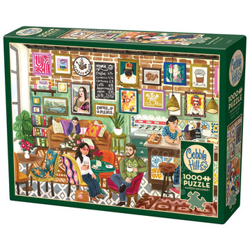 Cobble Hill Puzzles Cobble Hill Coffee Please Puzzle 1000pcs