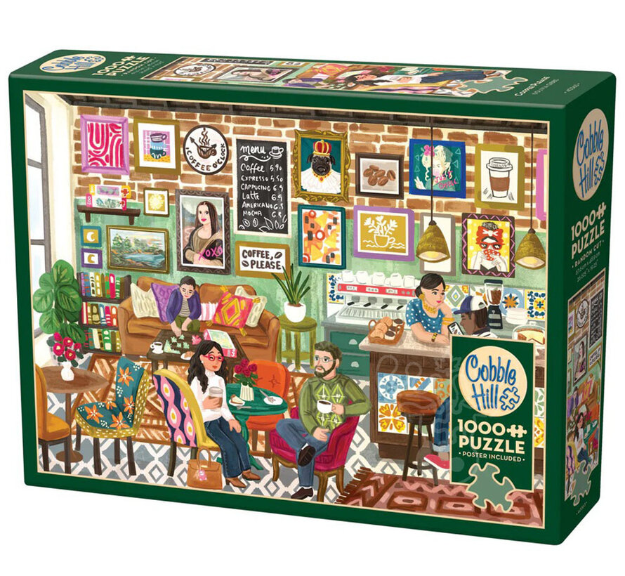 Cobble Hill Coffee Please Puzzle 1000pcs