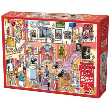 Cobble Hill Puzzles Cobble Hill Doodletown Museum Mischief Puzzle 1000pcs