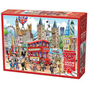 Cobble Hill Puzzles Cobble Hill Doodletown London Calling Puzzle 1000pcs