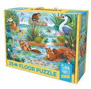 Cobble Hill Puzzles Cobble Hill Beaver and Friends Floor Puzzle 35pcs