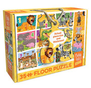 Cobble Hill Puzzles Cobble Hill Animal Count Floor Puzzle 35pcs