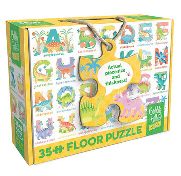 Cobble Hill Puzzles Cobble Hill Dinosaur Alphabet Floor Puzzle 35pcs