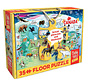 Cobble Hill Map of Canada Floor Puzzle 35pcs