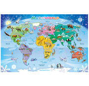 Cobble Hill Puzzles Cobble Hill Map of the World Floor Puzzle 35pcs
