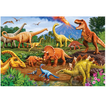 Cobble Hill Puzzles Cobble Hill Dinos Floor Puzzle 35pcs