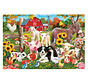Cobble Hill Farmyard Greetings Floor Puzzle 35pcs