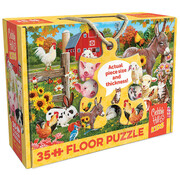Cobble Hill Puzzles Cobble Hill Farmyard Greetings Floor Puzzle 35pcs