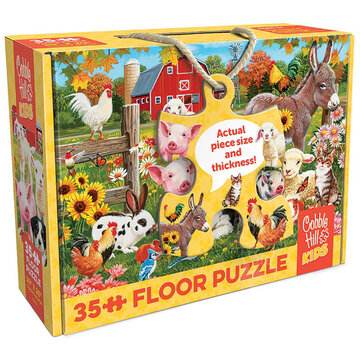 Cobble Hill Puzzles Cobble Hill Farmyard Greetings Floor Puzzle 35pcs