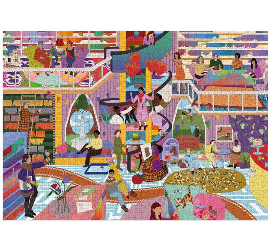 Laurence King The World of Queer Stories Puzzle 1000pcs