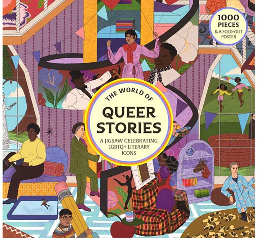 Laurence King The World of Queer Stories Puzzle 1000pcs
