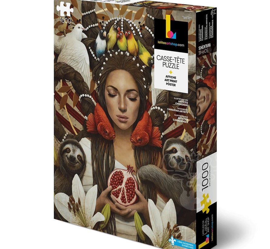 FINAL SALE Lalita Guerrière Pacifique Puzzle 1000pcs