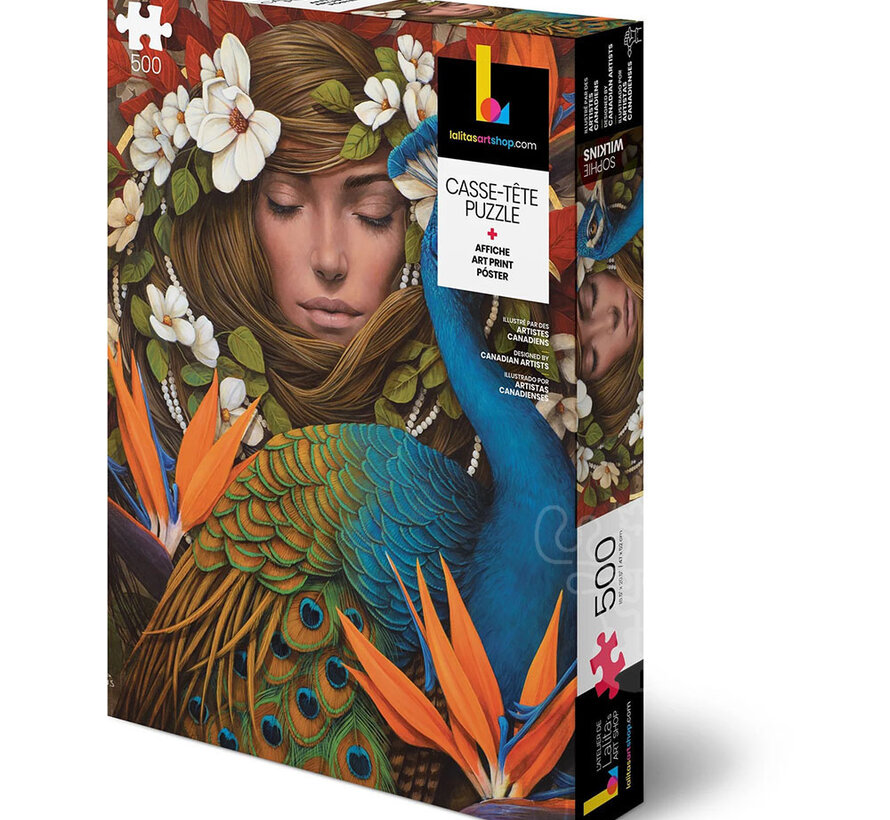 FINAL SALE Lalita Puzzle Le Chrysalide Puzzle 500pcs