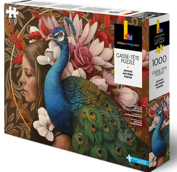 Lalita's Art Shop Lalita Le Paon Puzzle 1000pcs
