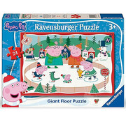 Ravensburger Ravensburger Peppa Pig Christmas Giant Floor Puzzle 24pcs