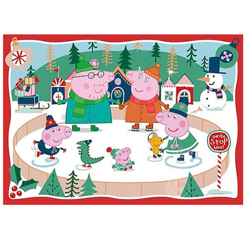 Ravensburger Ravensburger Peppa Pig Christmas Giant Floor Puzzle 24pcs