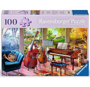Ravensburger Ravensburger Feel Well & Puzzle: Four Seasons in Music Puzzle 100pcs XL