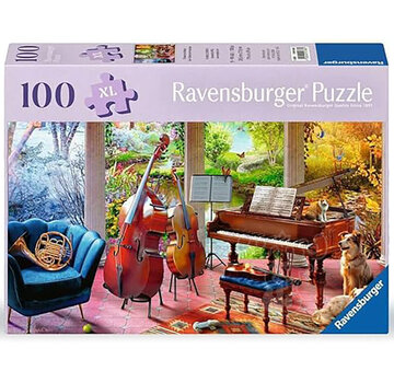 Ravensburger Ravensburger Feel Well & Puzzle: Four Seasons in Music Puzzle 100pcs XL