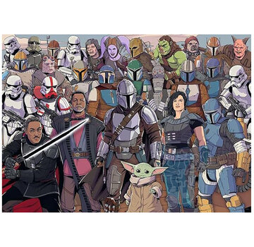 Ravensburger Ravensburger Star Wars: The Mandalorian Challenge Puzzle 1000pcs