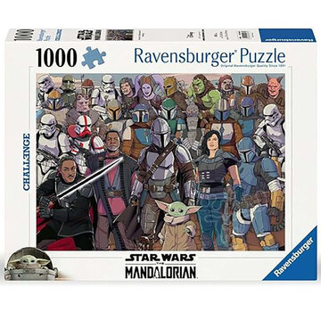 Ravensburger Ravensburger Star Wars: The Mandalorian Challenge Puzzle 1000pcs