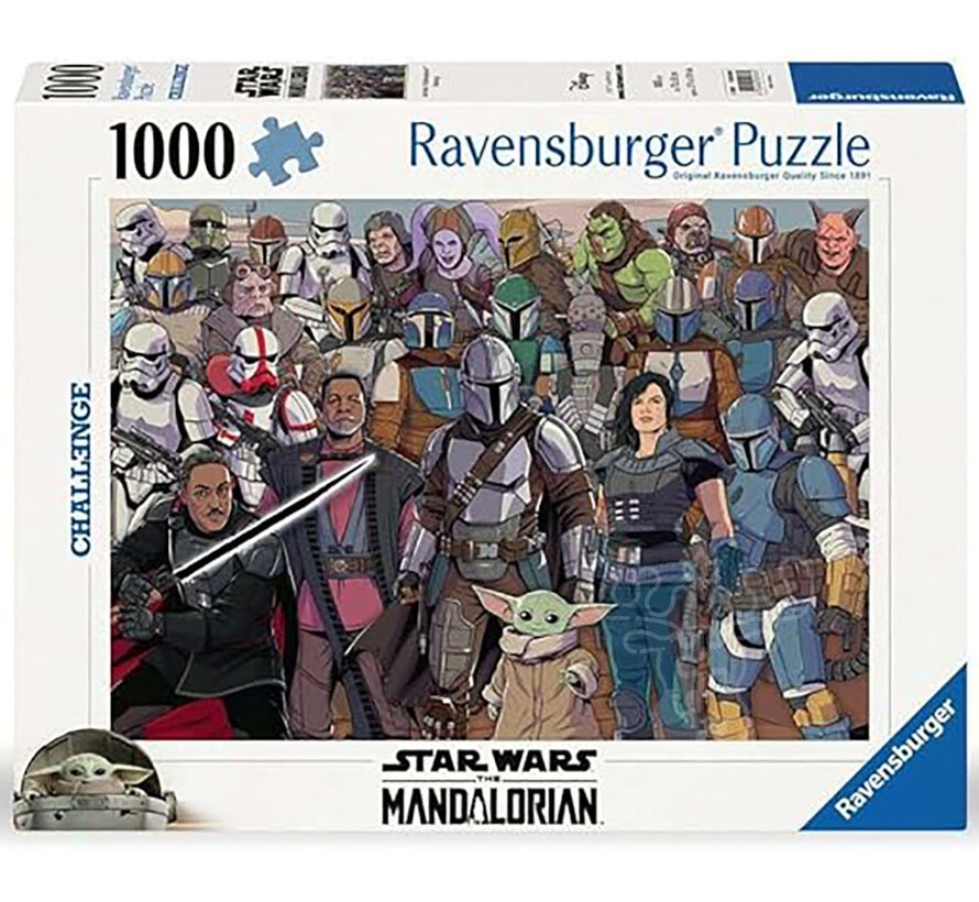 Ravensburger Star Wars: The Mandalorian Challenge Puzzle 1000pcs