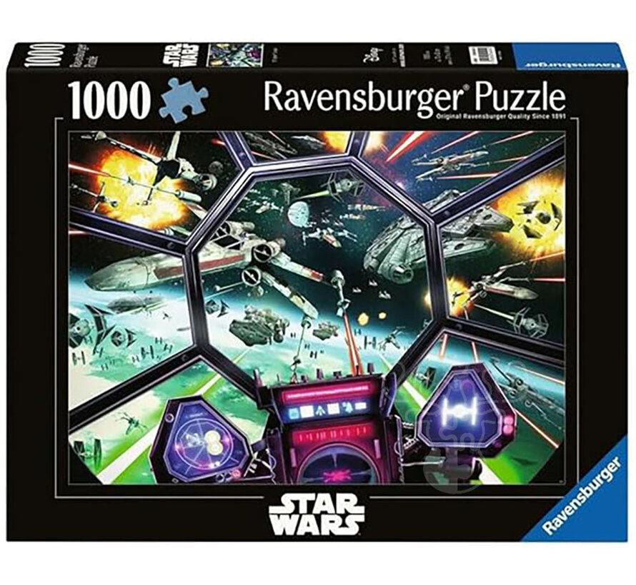 Ravensburger Star Wars :TIE Fighter Cockpit Puzzle 1000pcs
