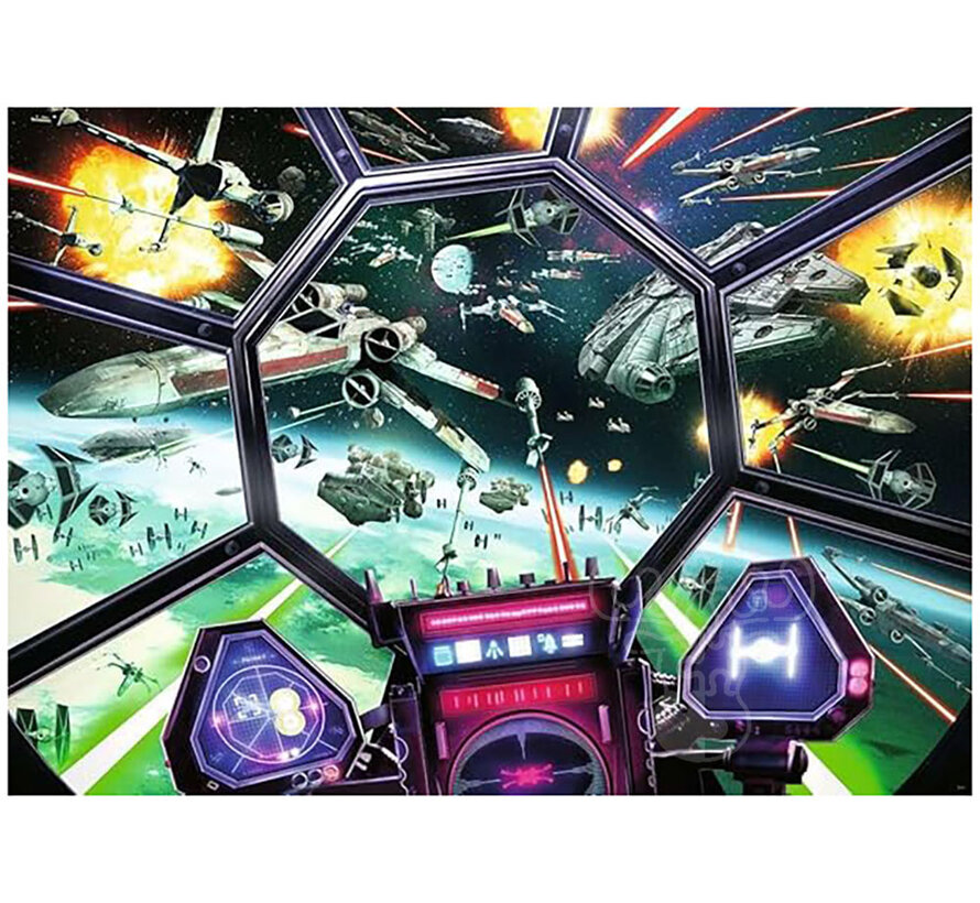 Ravensburger Star Wars :TIE Fighter Cockpit Puzzle 1000pcs