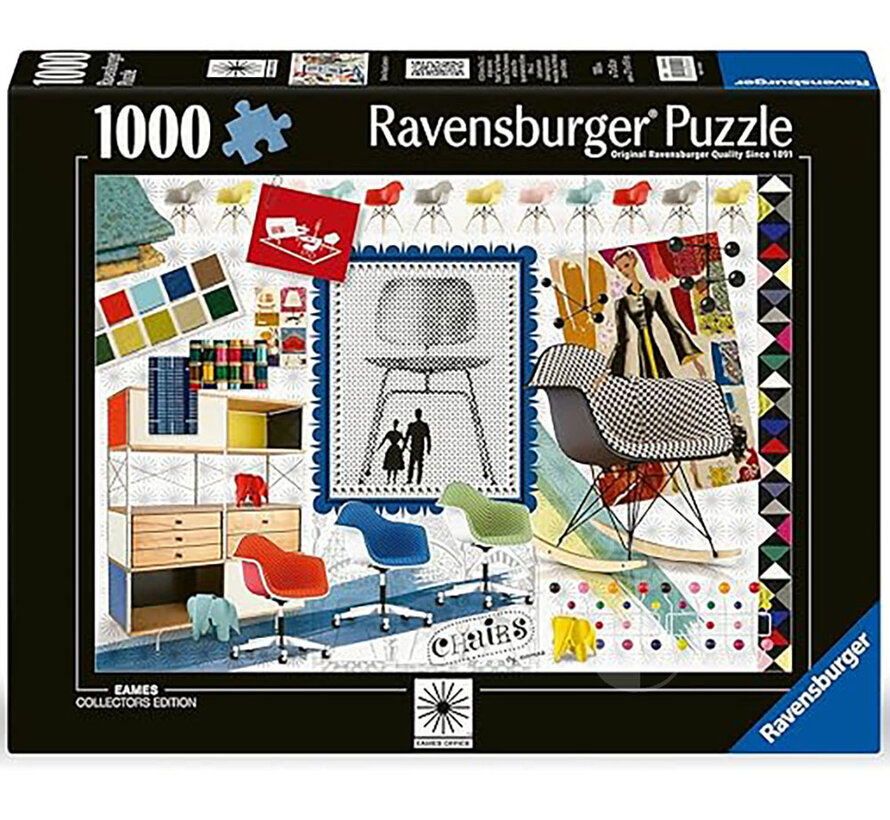 Ravensburger Eames Design Spectrum Puzzle 1000pcs RETIRED