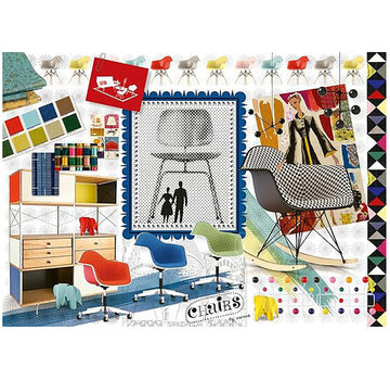 Ravensburger Ravensburger Eames Design Spectrum Puzzle 1000pcs RETIRED