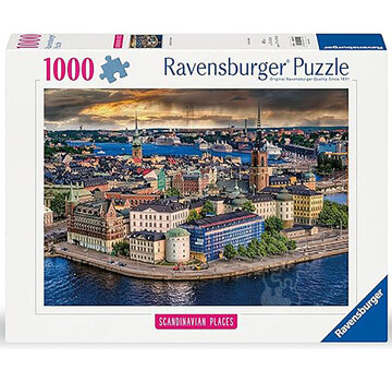 Ravensburger Ravensburger Scandinavian Places: Stockholm, Sweden Puzzle 1000pcs