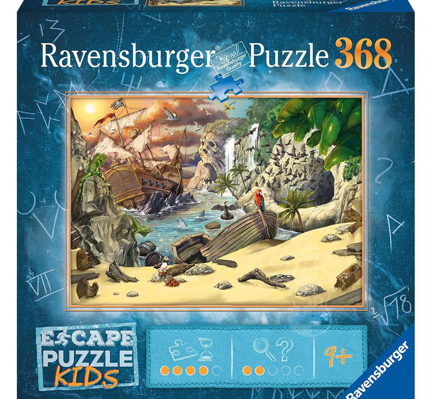 Ravensburger Pirate’s Peril Escape Puzzle Kids 368pcs