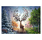 Ravensburger Deer at Day and Night Puzzle 1000pcs