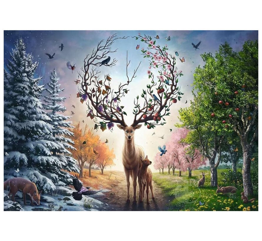 Ravensburger Magical Deer Puzzle 1000pcs